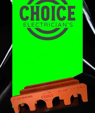 Choice Electrician’s Conduit Spacer Combo Pack – 6 Sizes
